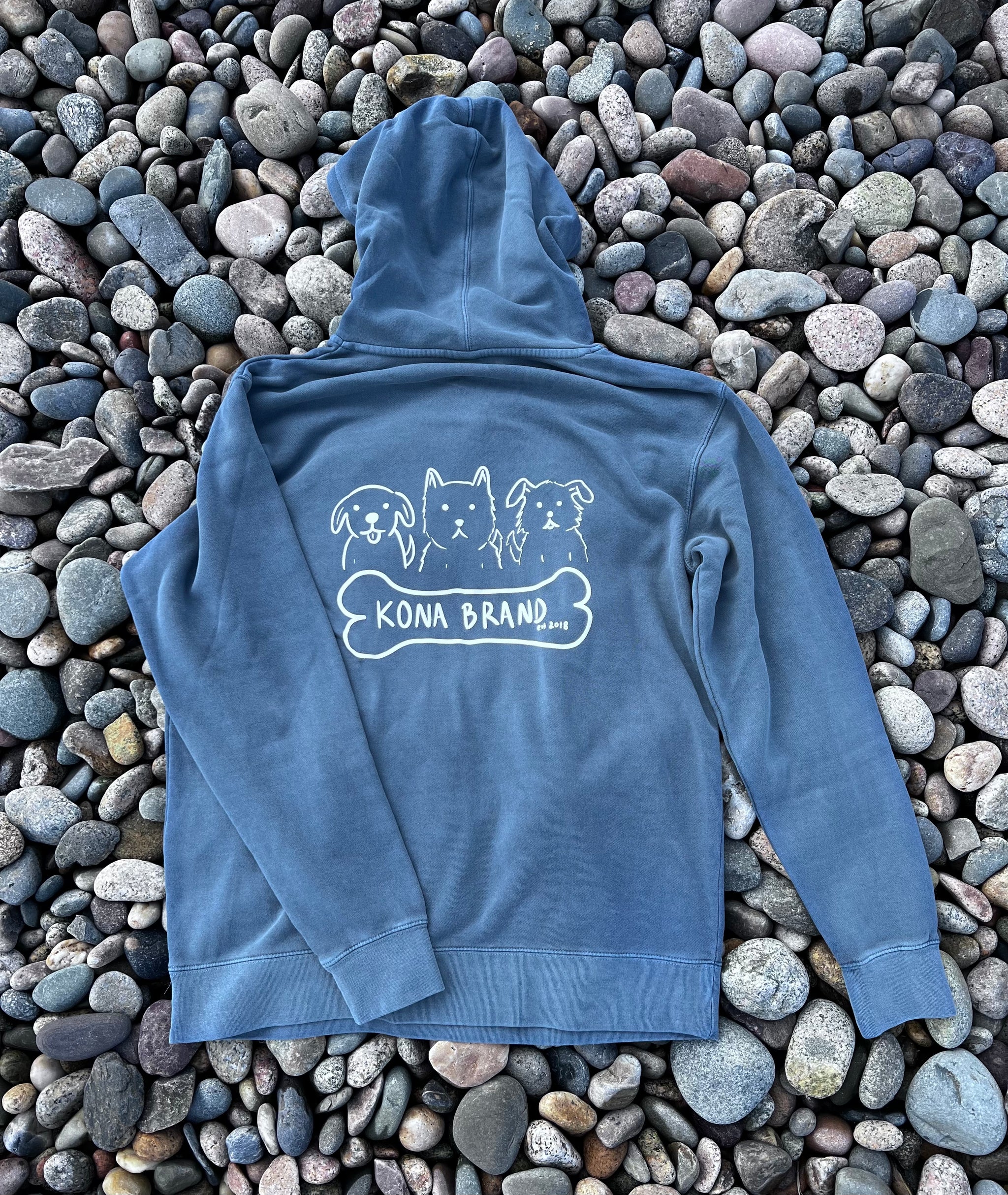 Three Dogs Hoodie – Kona Brand - Main Image